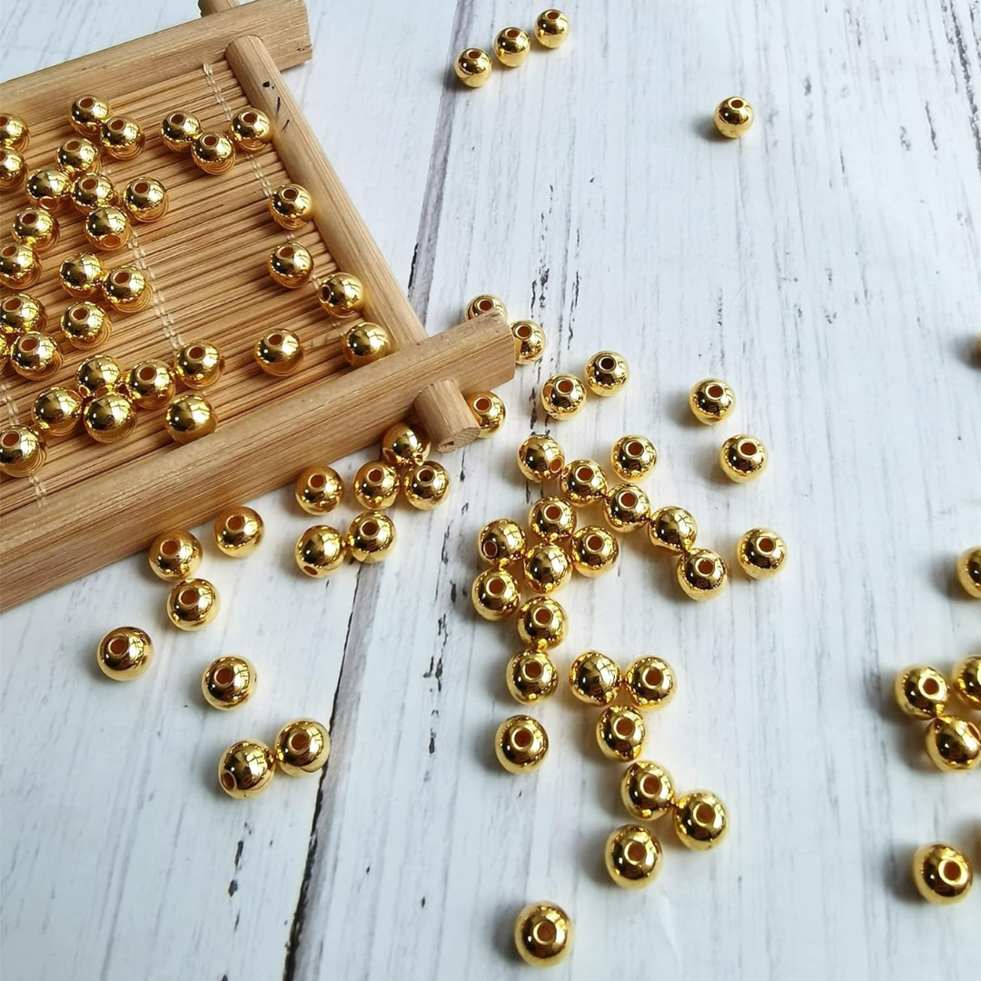 Uni Golden Moti Beads